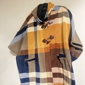 Rachel Roy Hooded Poncho with pockets